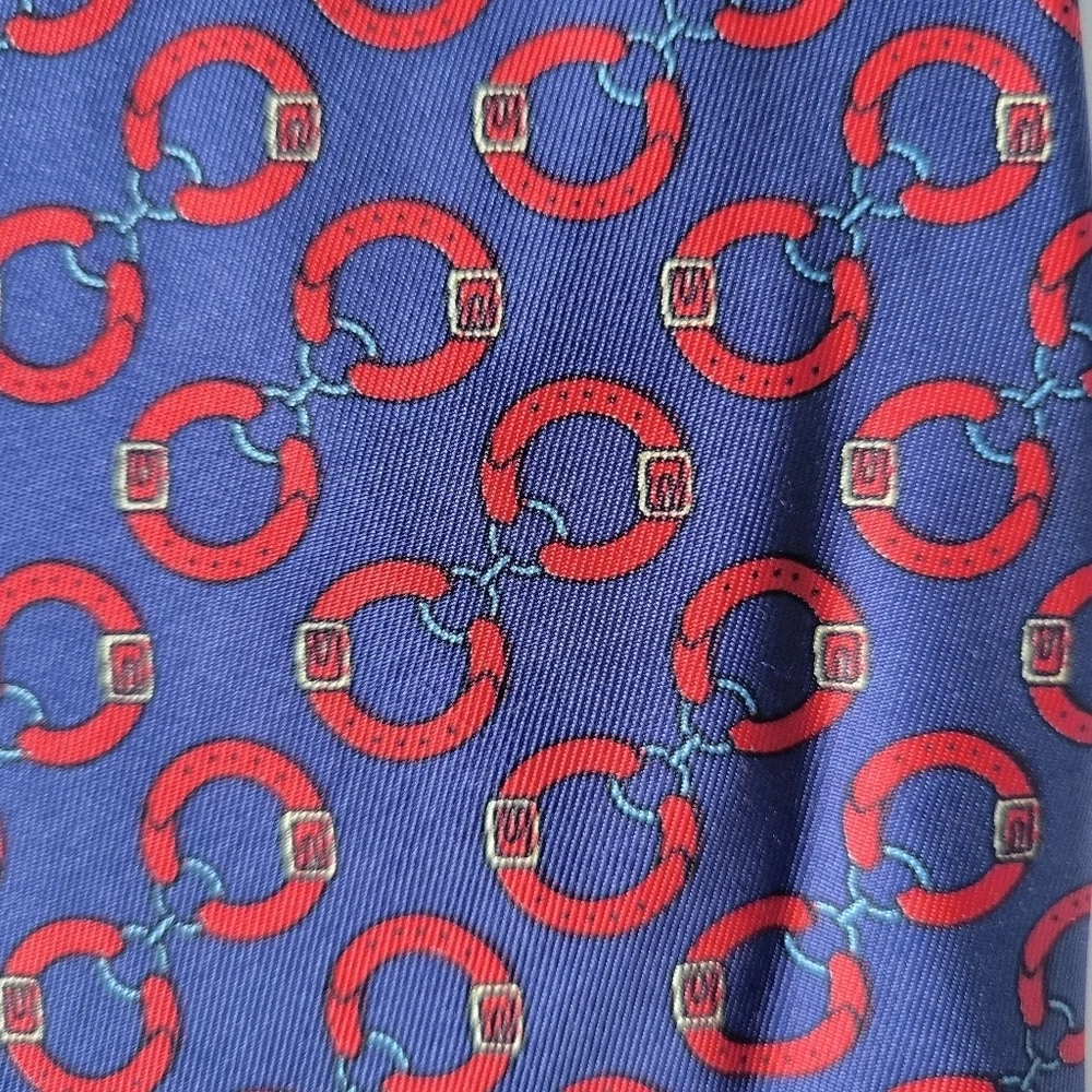 Celine Paris Chain Link Vintage Tie.